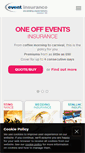 Mobile Screenshot of events-insurance.co.uk